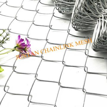 Galvanized chain link mesh